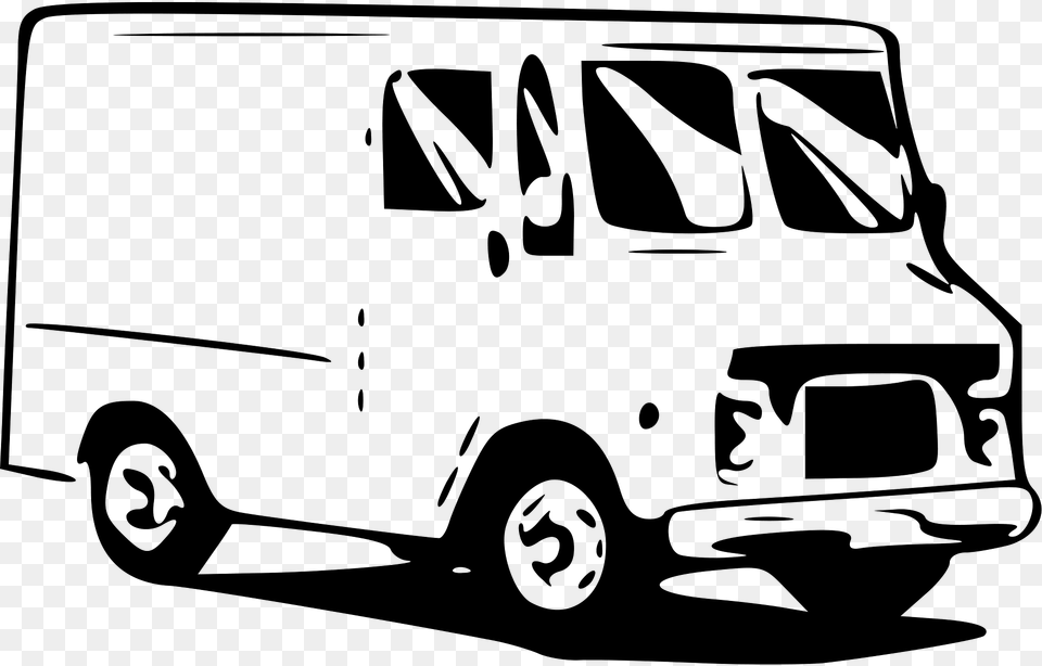 Mail Clipart, Bus, Minibus, Moving Van, Transportation Free Png Download