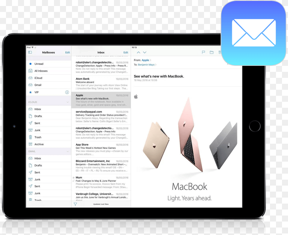 Mail Ipad Pro Email, Computer, Electronics, File, Tablet Computer Png Image
