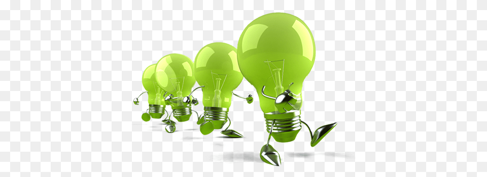 Mail Marketing, Green, Light, Lightbulb Png Image