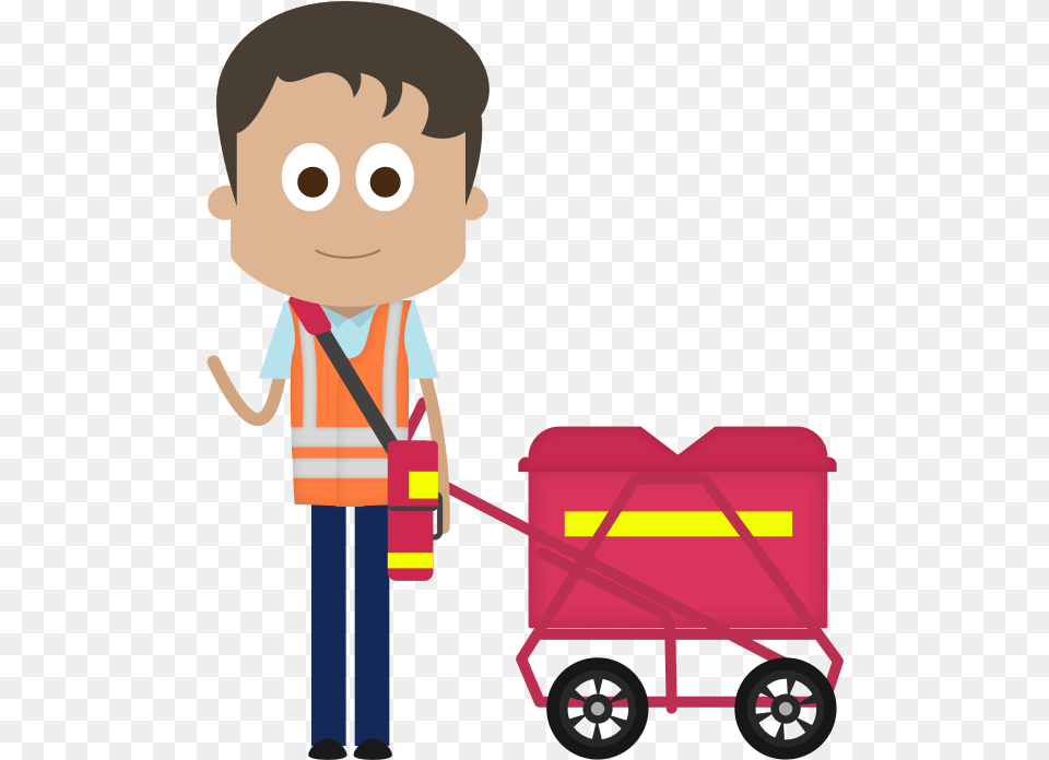 Mail Package Royal Postman Royal Mail Clipart, Transportation, Vehicle, Wagon, Baby Free Transparent Png