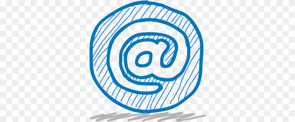 Mail Sketch Sketchy Icon Icon, Coil, Spiral, Text Free Png Download