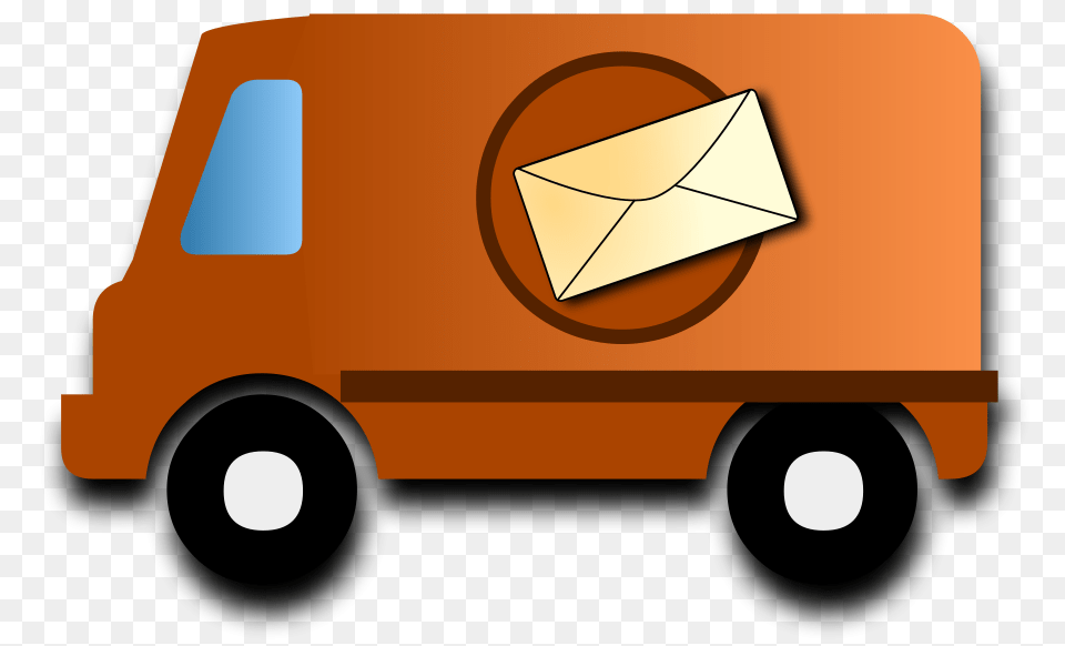 Mail Van Clip Arts For Web, Moving Van, Transportation, Vehicle Png Image