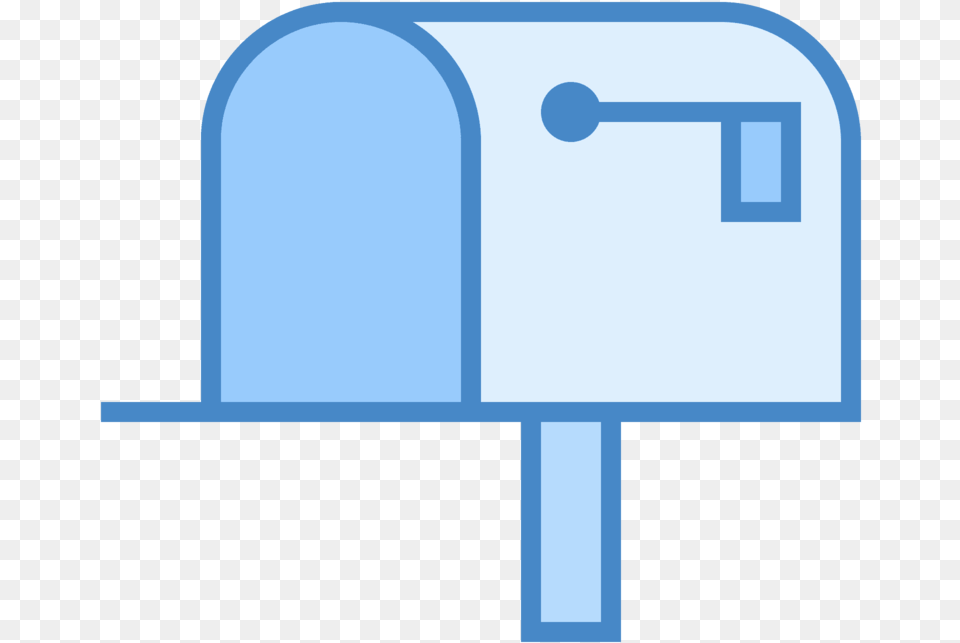 Mailbox Blue Post Box Icon, Mace Club, Weapon Free Png