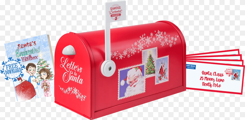Mailbox Christmas, Person, Face, Head Png Image