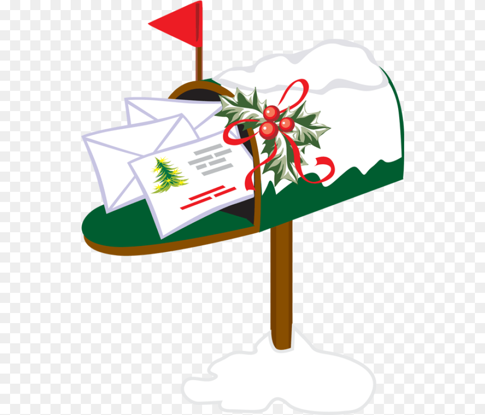 Mailbox Clipart Holiday Christmas Mailbox Clipart, Envelope, Mail, Bulldozer, Machine Png Image