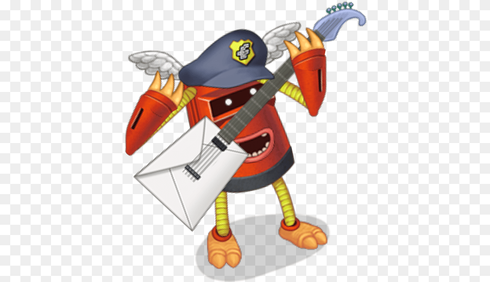 Mailbox Riff Cartoon, Guitar, Musical Instrument Free Png