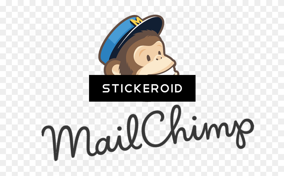 Mailchimp Logo Text Image Mailchimp, Photography, Person, People, Hat Free Png