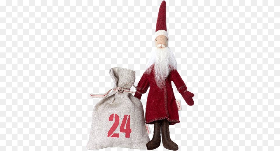 Maileg Santa Claus, Bag Free Transparent Png