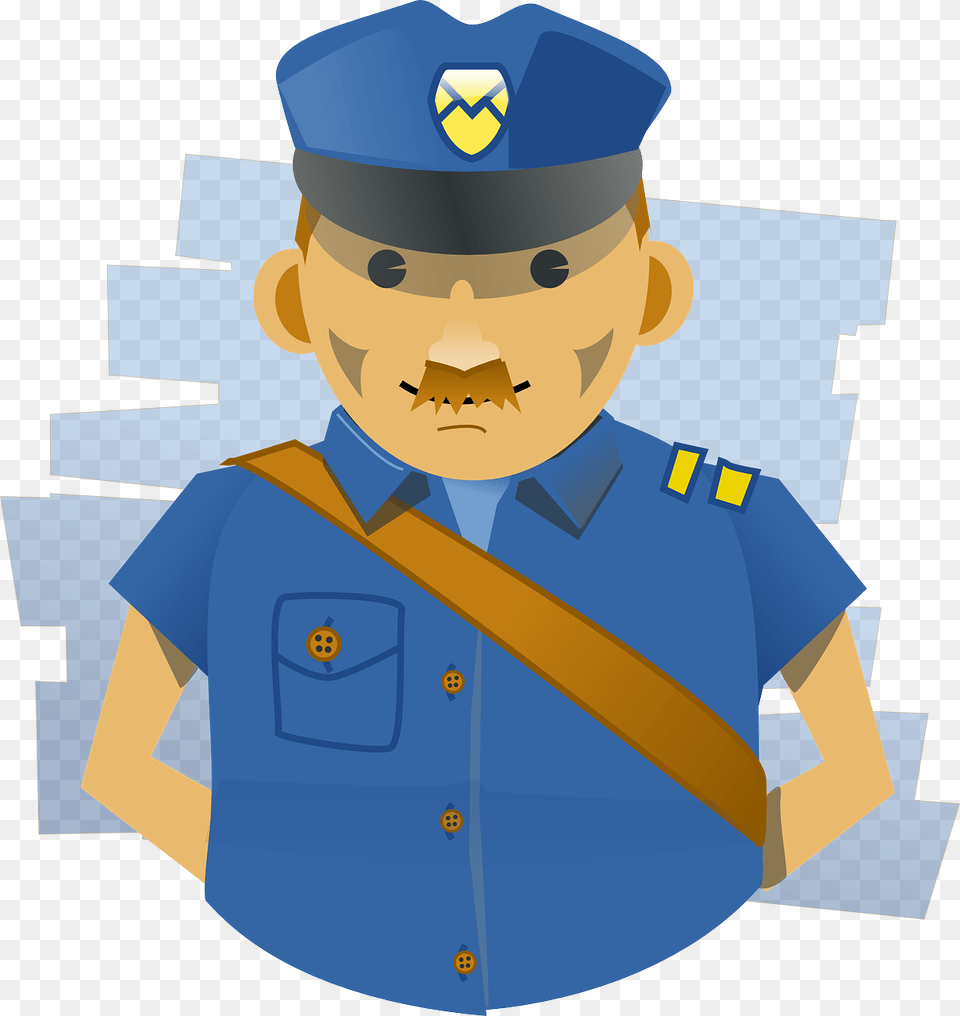 Mailman Head Clipart, People, Person, Face, Captain Png