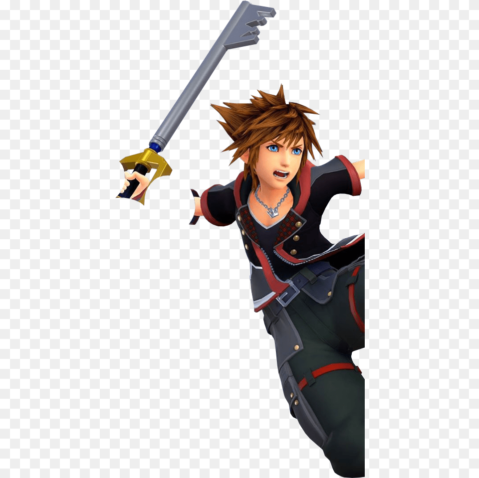 Main Characters Kingdom Hearts 3 Donald Goofy Sora Vs Xehanort, Publication, Book, Comics, Woman Png Image