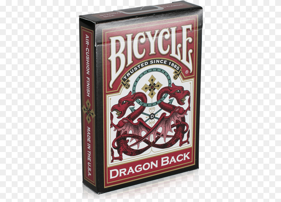 Main Dragon Back Bicycle Cards, Book, Publication, Box Free Png