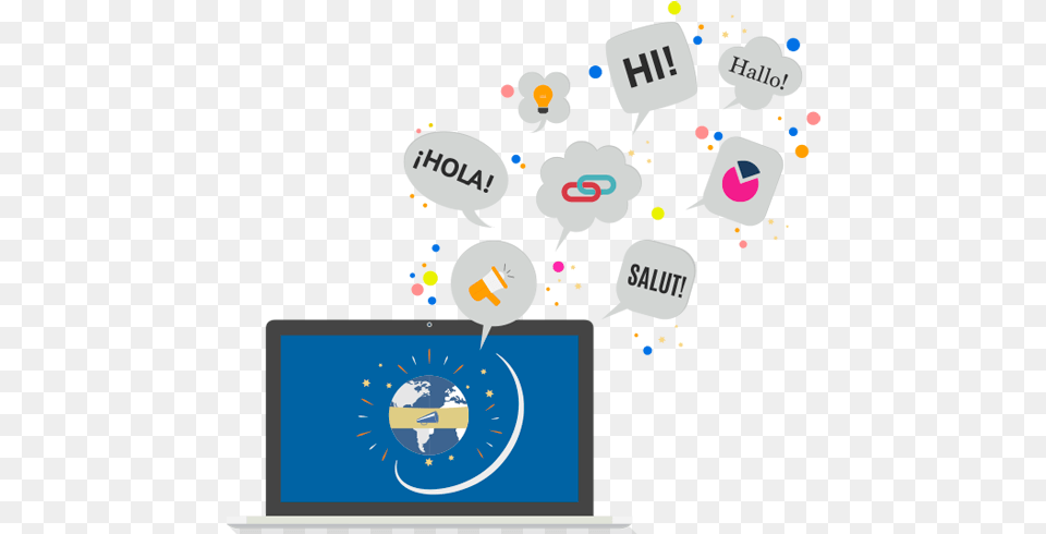 Main Features Multi Language Icon, Computer, Electronics, Paper, Pc Free Png Download