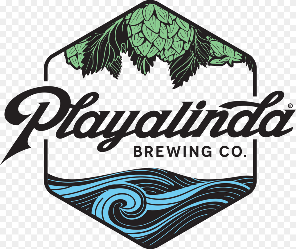 Main Logo New Separated Colors Playalinda Brewing Key Lime Slice, Symbol Free Png