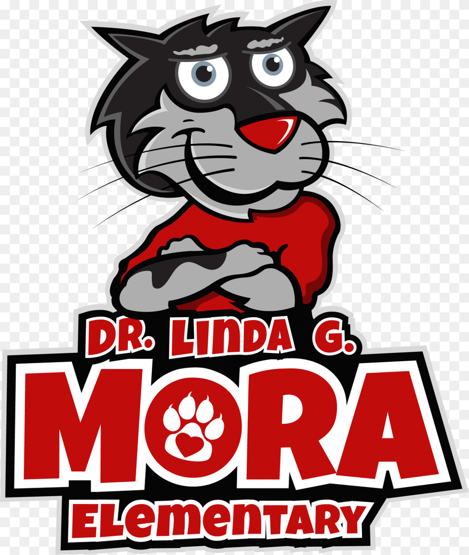 Main Menu Dr Linda Mora Elementary School, Advertisement, Poster, Animal, Cat Free Transparent Png