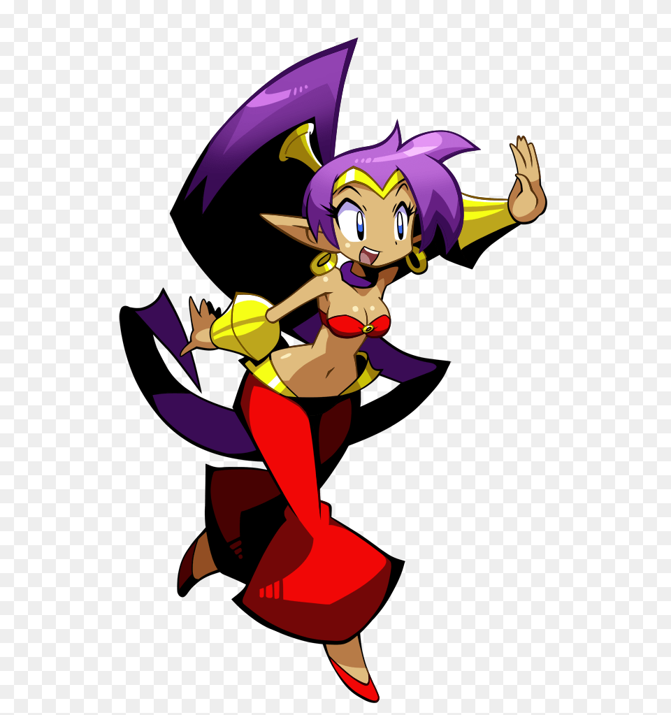 Main Shantae Design Youd Prefer To Be In Super Smash Bros, Book, Comics, Publication, Baby Free Png Download