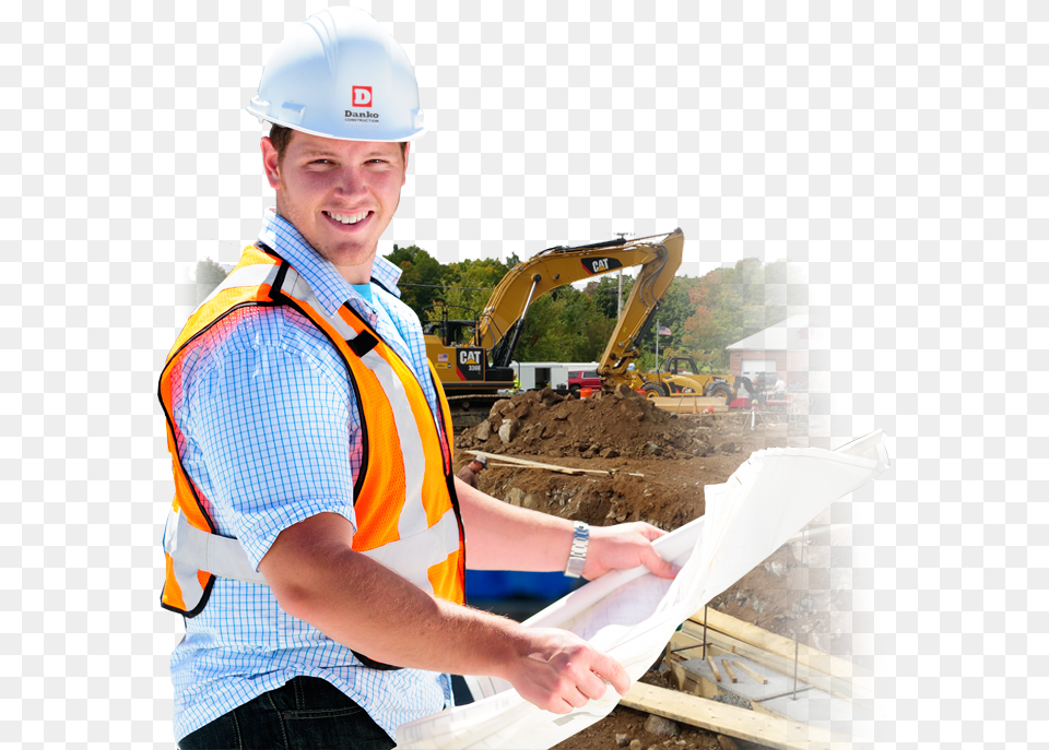 Main Slider Civil Engineer, Clothing, Worker, Hardhat, Helmet Png Image