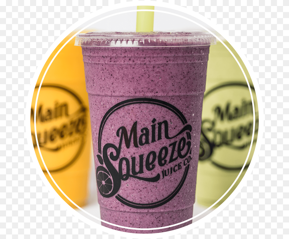 Main Squeeze Juice, Beverage, Milk, Milkshake, Smoothie Free Png