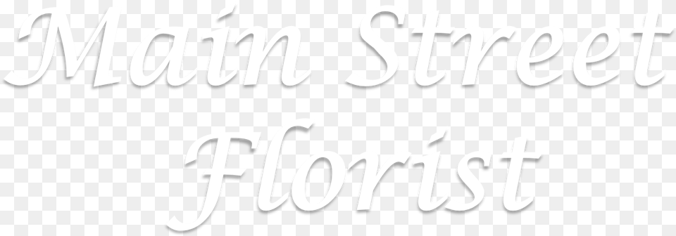 Main Street Florist, Letter, Text Free Transparent Png