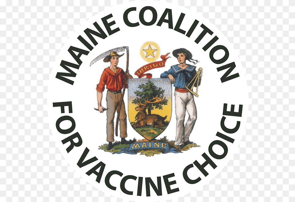 Maine Coalition For Vaccine Choice Illustration, Adult, Logo, Male, Man Free Png