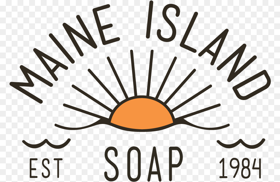 Maine Island Soap Circle, Text Png