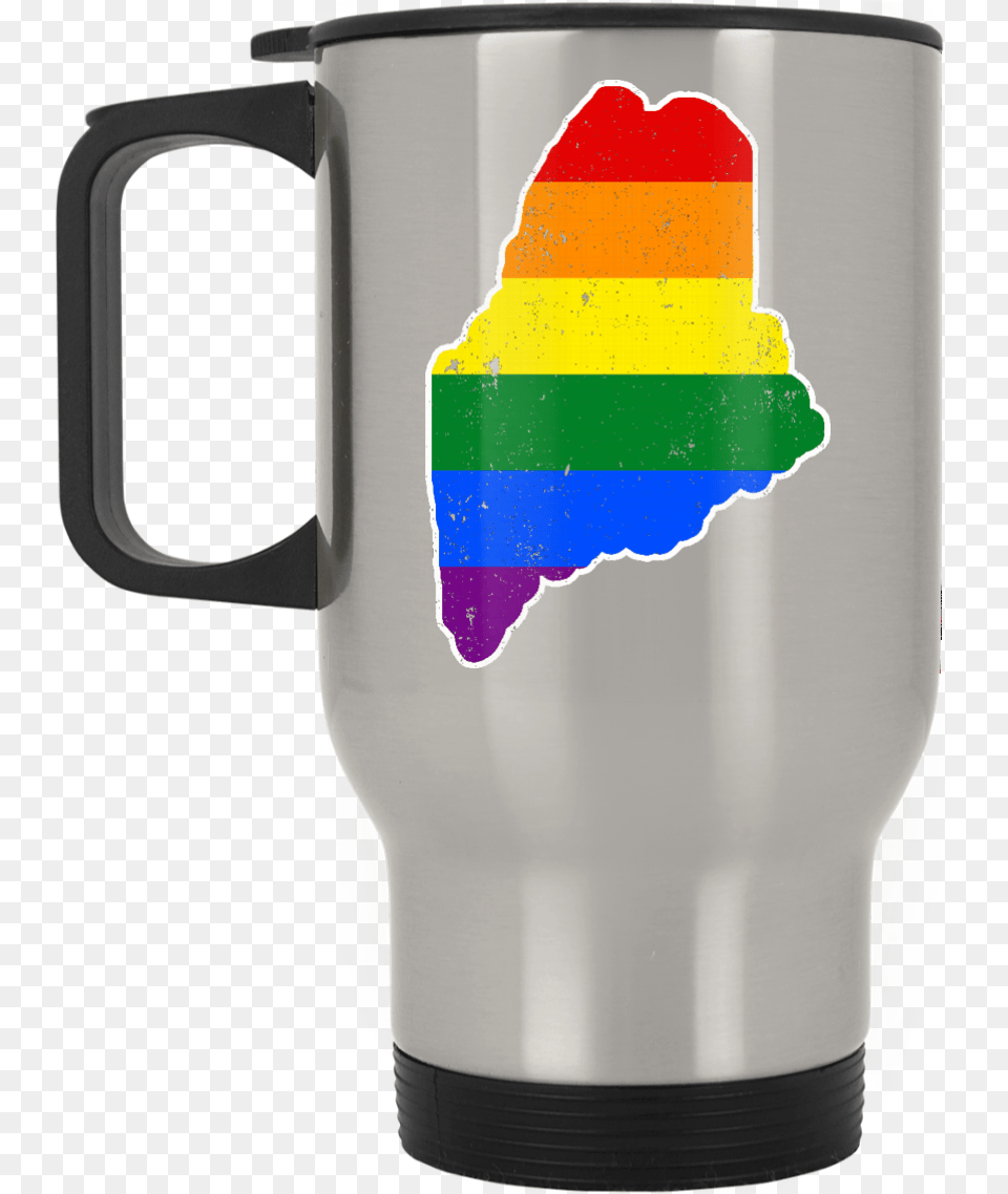 Maine Rainbow Flag Lgbt Community Pride Lgbt Shirts Ben Franklin T Shirt Vintage Founding Father Tee, Cup, Beverage, Coffee, Coffee Cup Free Png Download