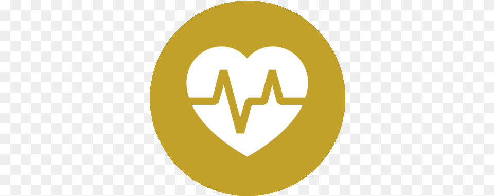 Maintain Optimum Health Heart Rate Icon Blue 400x400 Vertical, Logo, Gold, Symbol Free Png Download