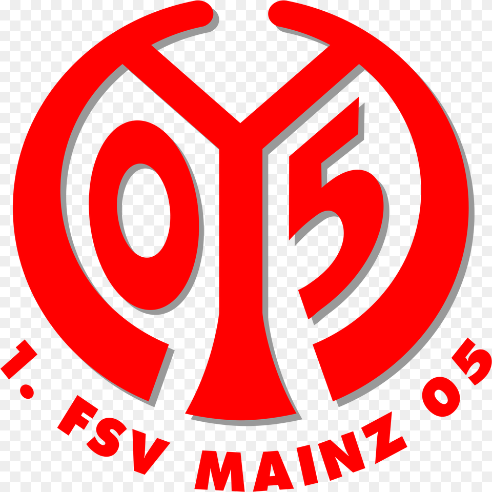 Mainz Mainz 05 Logo, Emblem, Symbol, Road Sign, Sign Free Png Download