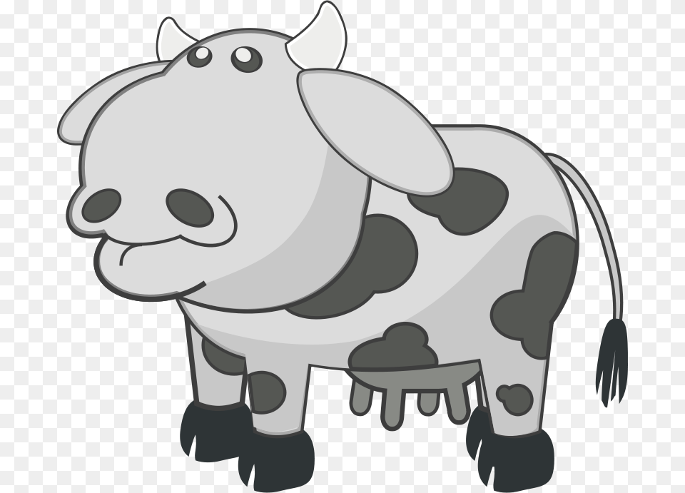 Mairin Gray Cow, Animal, Cattle, Dairy Cow, Livestock Free Png Download
