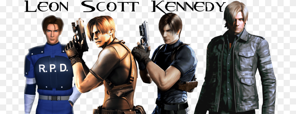 Mais Sobre Leon Scott Kennedy Resident Evildegeneration Dvd, Adult, Person, Jacket, Woman Free Png