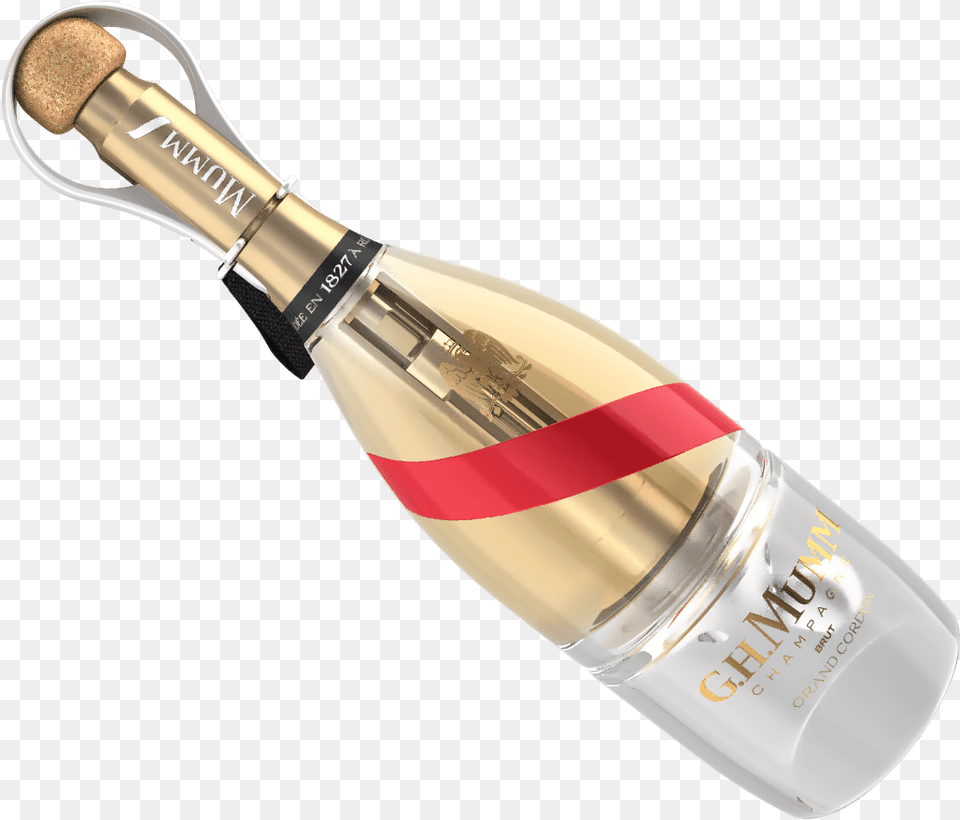 Maison Mumm Just Took Innovation To The Next Level Champagne, Electrical Device, Microphone, Bottle, Smoke Pipe Free Png Download