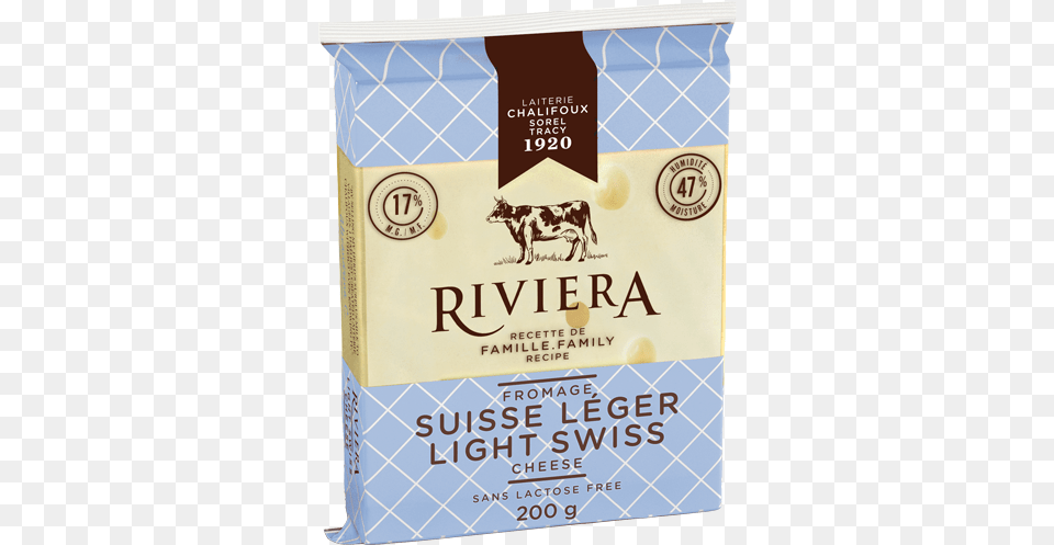 Maison Riviera Light Swiss 200 G Fromage Riviera Leger, Animal, Cattle, Cow, Livestock Png Image