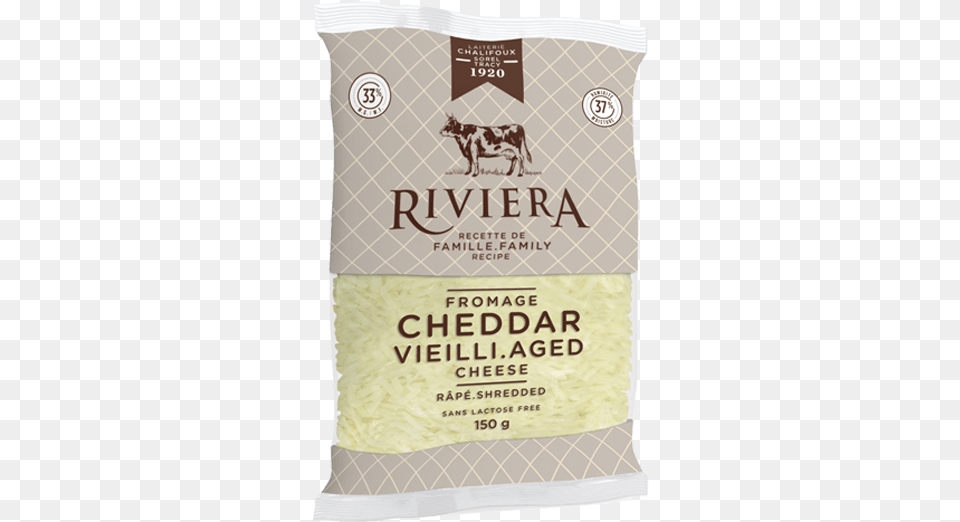 Maison Riviera Shredded Aged Cheddar 150 G, Food, Noodle, Animal, Canine Free Png Download