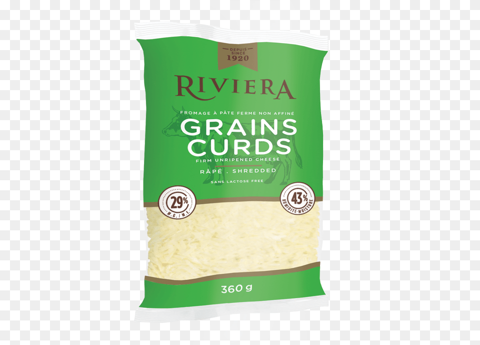 Maison Riviera Shredded Cheese Curds 360 G, Powder, Flour, Food Png