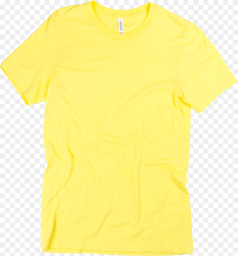 Maize Canvas Yellow Gildan T Shirt, Clothing, T-shirt Free Transparent Png