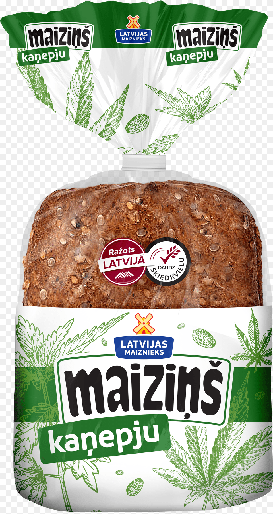 Maizi With Hemp Latvijas Maiznieks, Advertisement, Poster Png