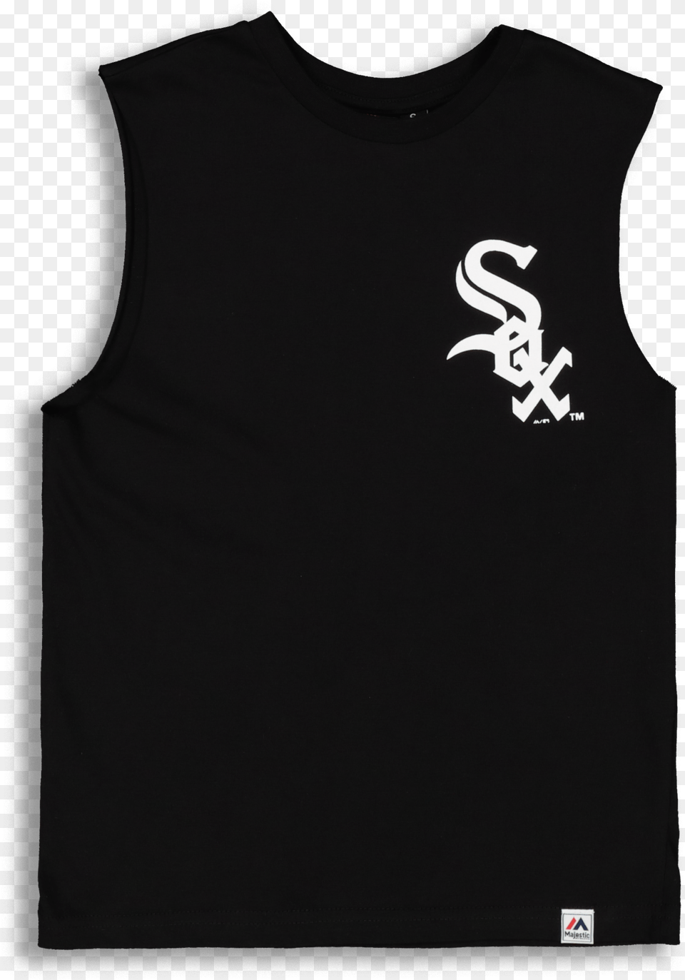 Majestic Athletic Kids Chicago White Sox Hydarn Muscle Chicago White Sox, Clothing, Tank Top, T-shirt Png Image