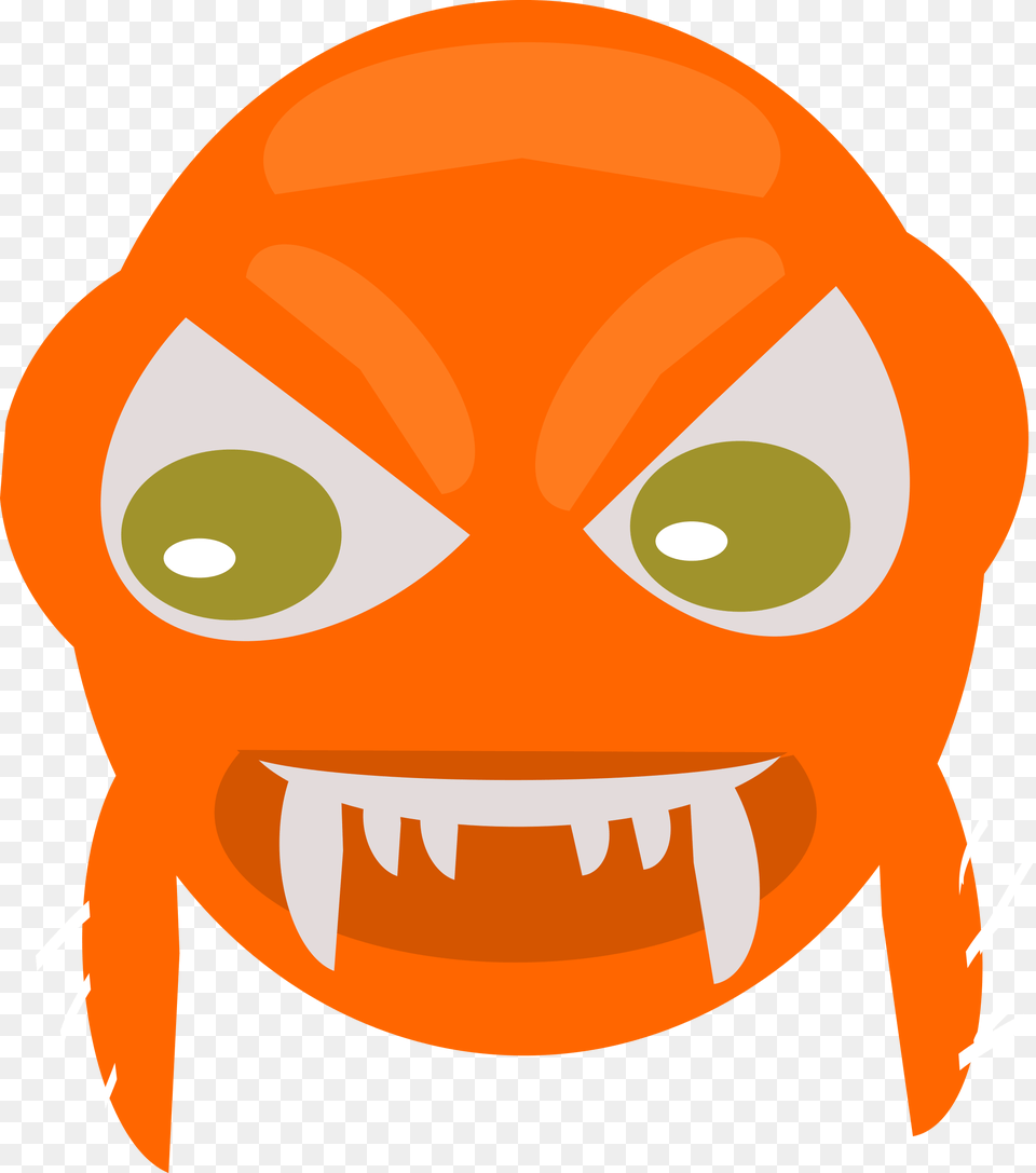 Majestic Design Angry Face Clipart Fish Big Png Image