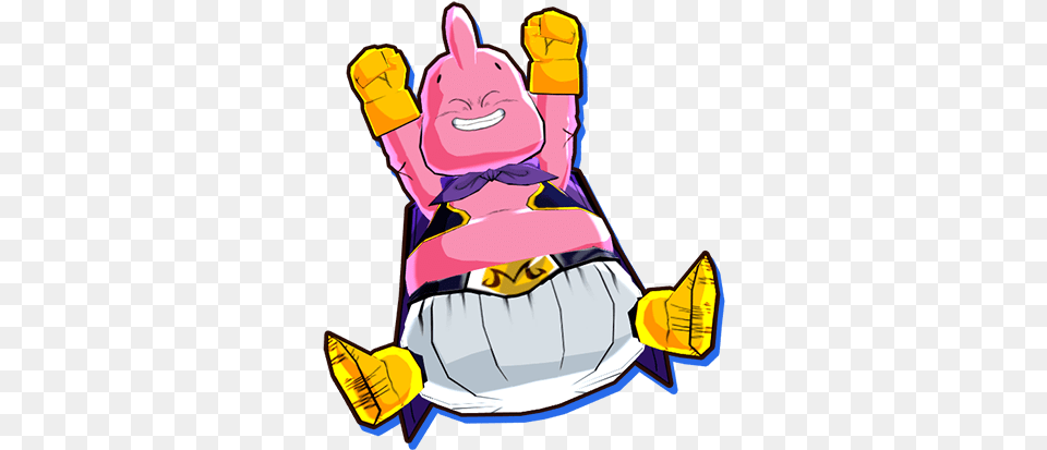 Majin Boo Dragon Ball Fusions Majin Buu, Baby, Person, Book, Cartoon Png