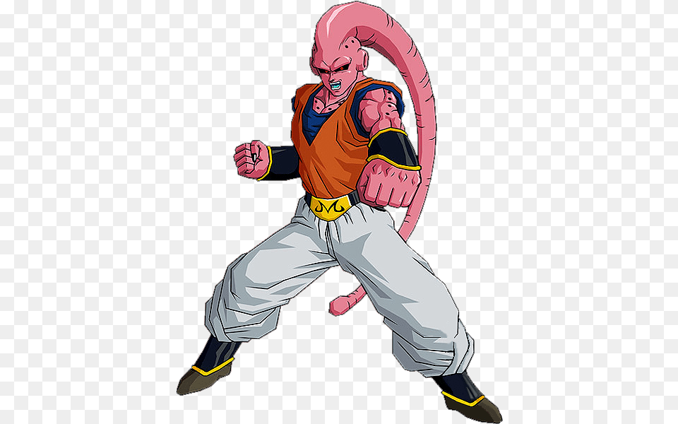 Majin Buu Absorbing Gohan, People, Person, Body Part, Hand Png Image