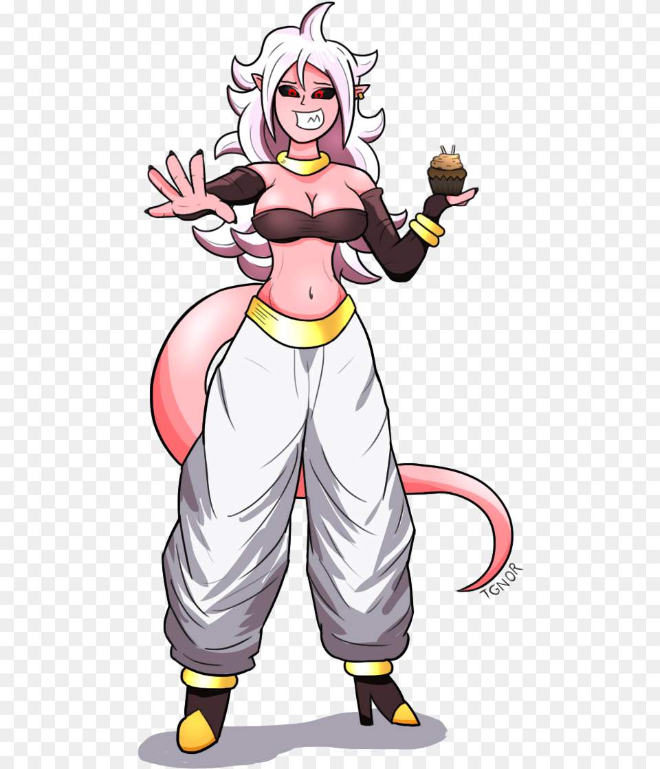 Majin Dbz Android 21 Androide Numero, Book, Comics, Publication, Baby Free Transparent Png