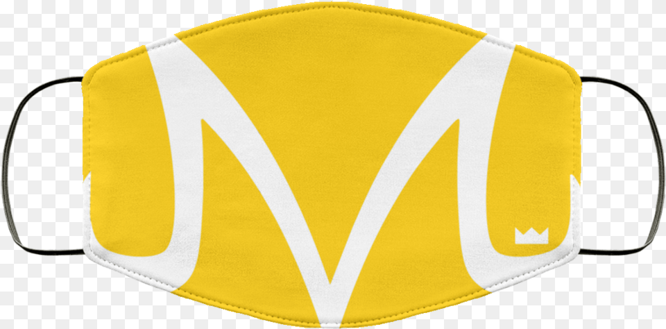 Majin Symbol Large Gold Face Mask Horizontal, Accessories, Bag, Handbag, Cap Free Transparent Png