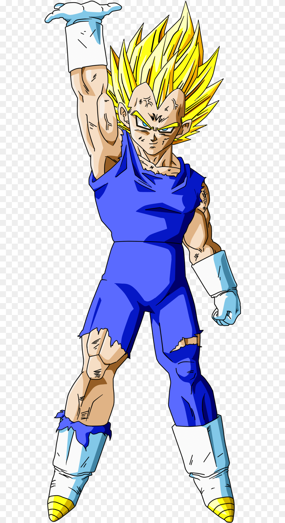 Majin Vegeta By Joseg2099 D5gvfzw Dragon Ball Z Vegeta Render, Book, Comics, Publication, Person Png