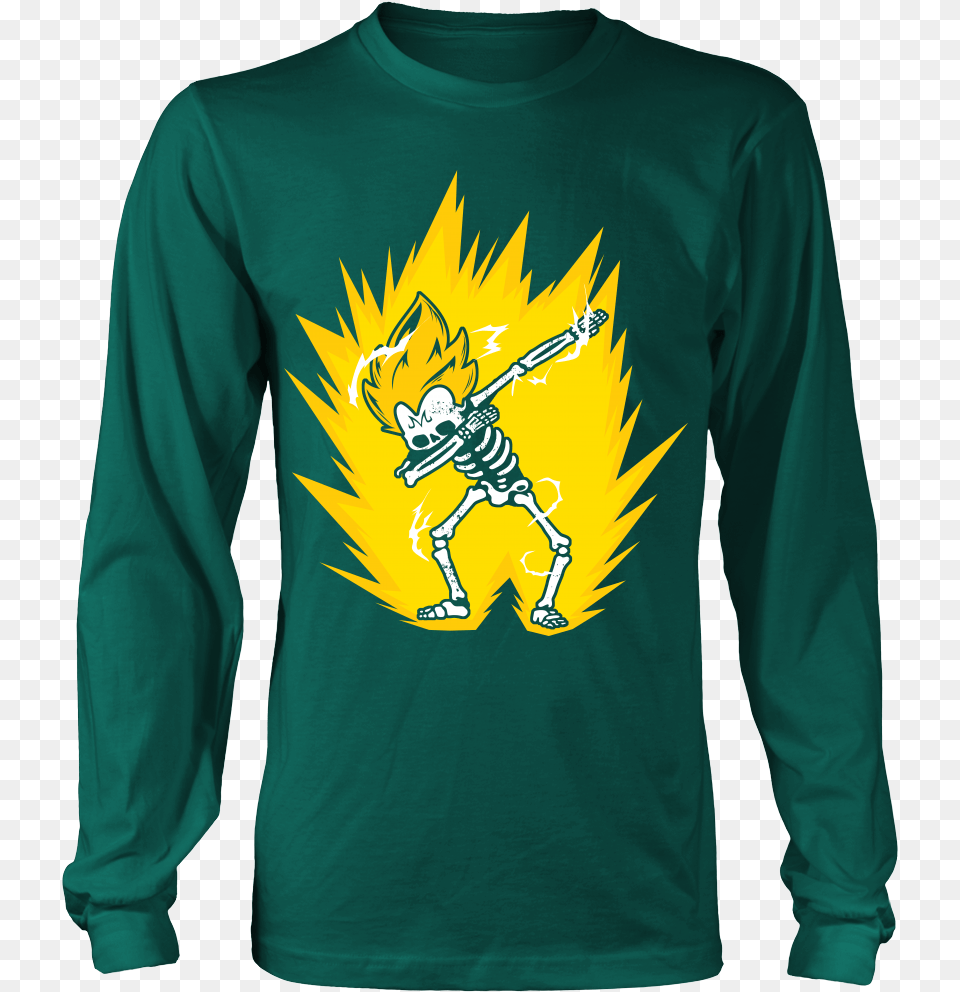 Majin Vegeta Dab Skeleton X Ray Costume Life Is Better With A Chihuahua, Clothing, Long Sleeve, Sleeve, T-shirt Free Png Download