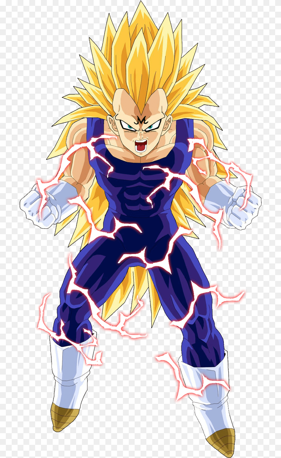 Majin Vegeta Ssj3 Dragon Ball Majin Vegeta, Book, Comics, Publication, Baby Png