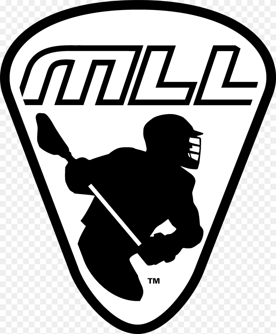 Major League Lacrosse Logo Transparent Amp Svg Vector Major League Lacrosse Logo, Stencil, Guitar, Musical Instrument, Adult Free Png
