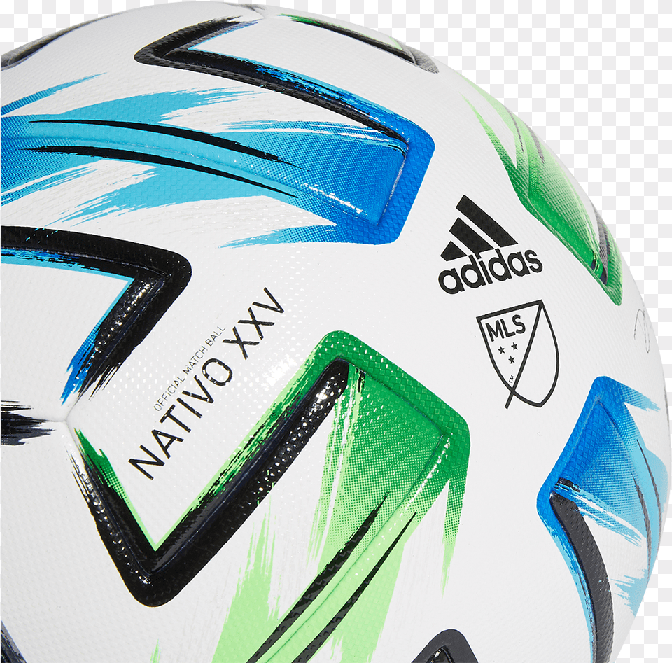 Major League Soccer Adidas Unveil Mls Nativo Xxv As Match Mls Soccer Ball 2020, Football, Soccer Ball, Sport Free Png Download