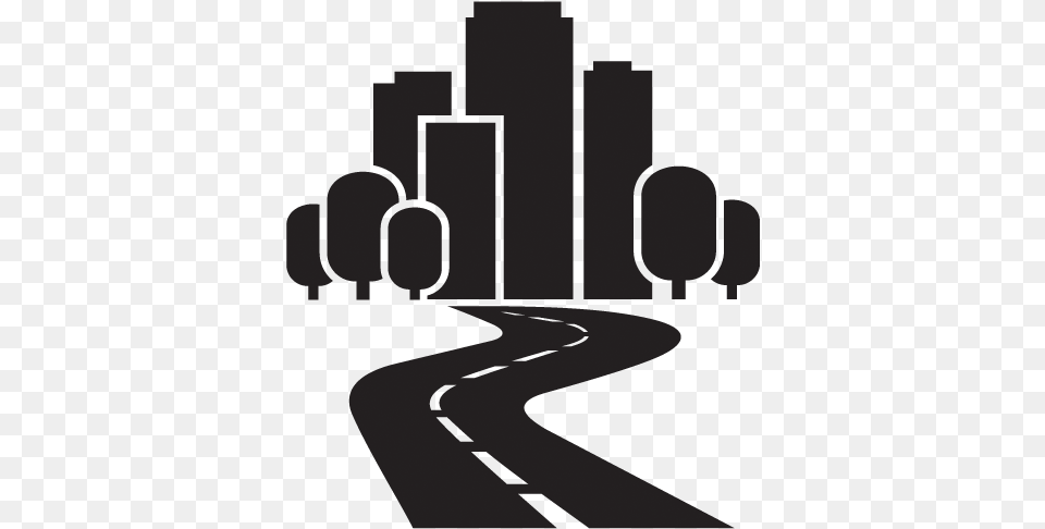 Major Roadways, City, Freeway, Road, Street Png Image