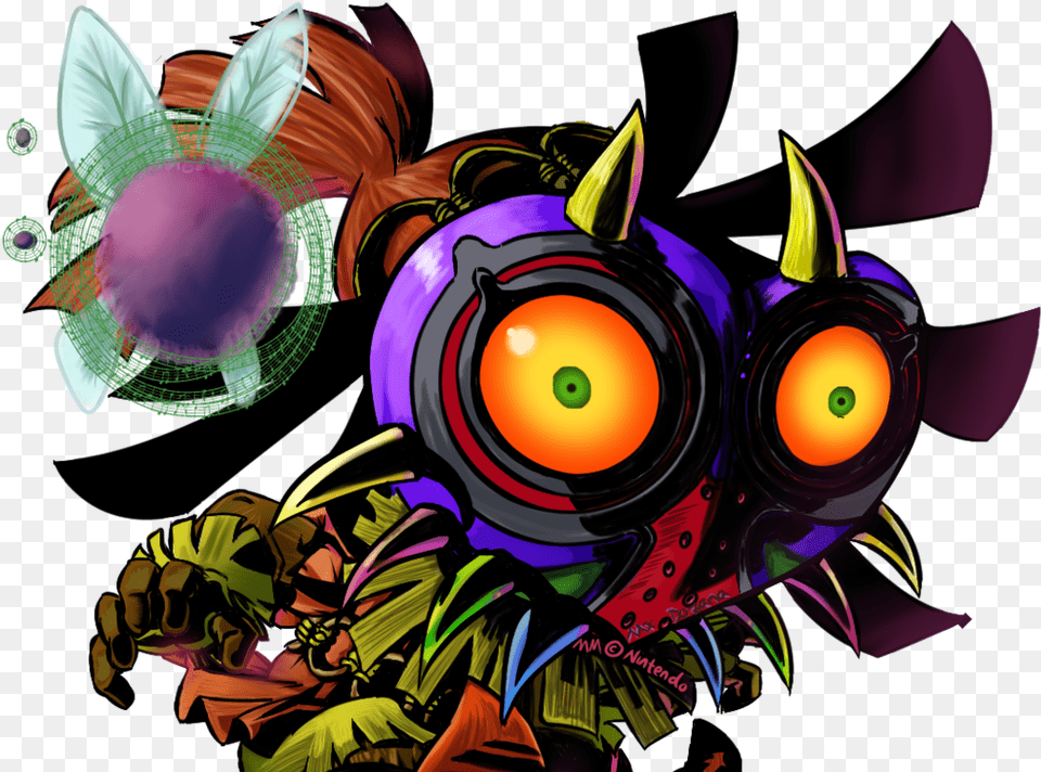 Majora Mask The Skull Kid Skull Kid, Art, Graphics, Pattern, Accessories Free Png