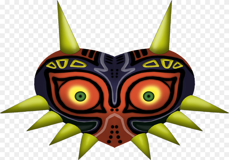 Majoras Mask Dot, Emblem, Symbol, Person, Animal Free Png Download