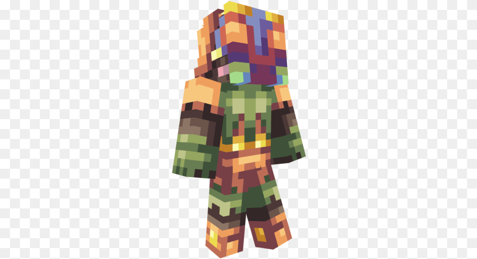 Majoras Mask Minecraft Skin, Art, Person, Collage, Toy Free Png Download
